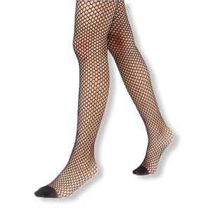 Black fishnets Tights With lurex